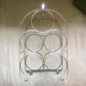 Silver Plated Wine Rack